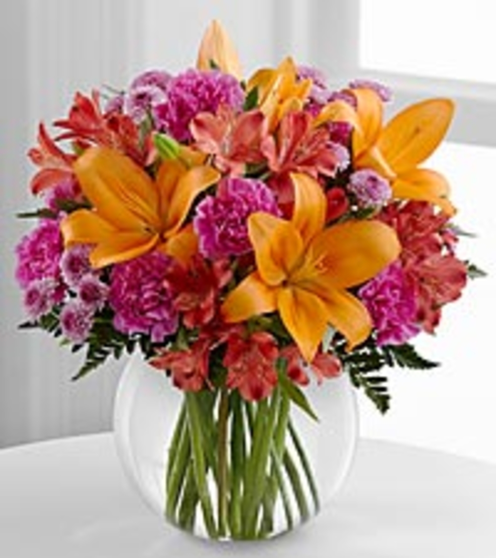 Beautiful Mixed flowers Vase