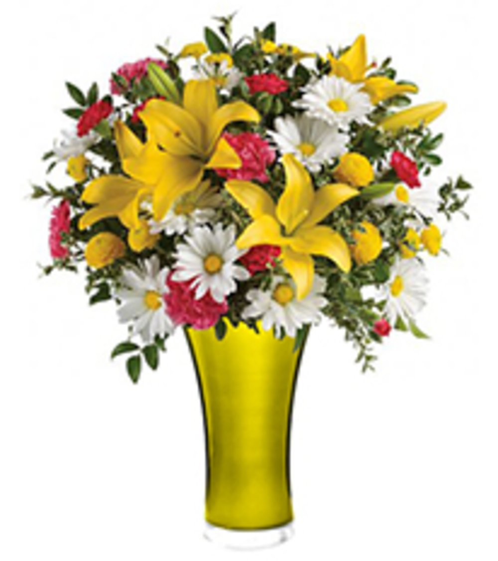 Radiant Flower Vase