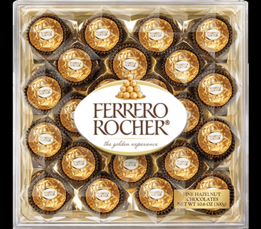 24 PIECES FERRERO ROCHER Chocolate box