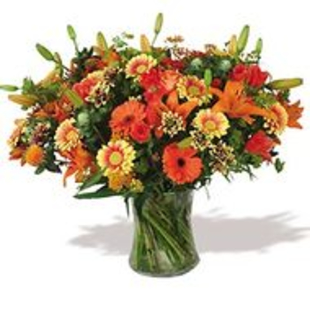 Corporate Flower Arrangement Vase